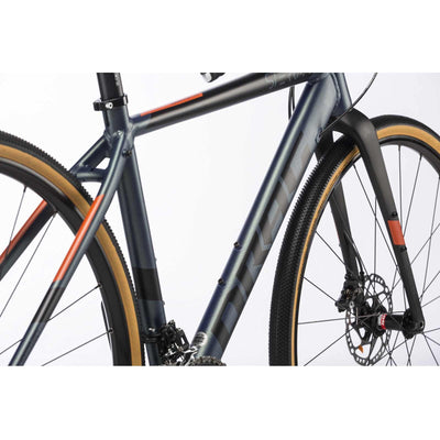 Airtracks Herren Gravel Bike 28 Zoll Gravel Fahrrad Sterrato 7.0 Shimano 2 x 10 Gang GRX-400 - UD Carbon Gabel - Rahmenhöhen 52cm und 55cm - Modell 2023 (55cm (Körpergröße 175-188cm))