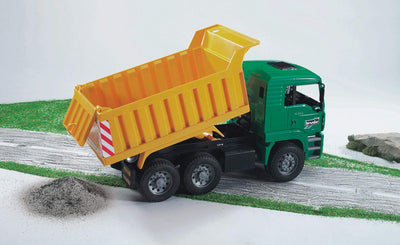bruder 02765 - Man TGA LKW mit Kippmulde - 1:16 Lastwagen Laster Baufahrzeug Baustelle