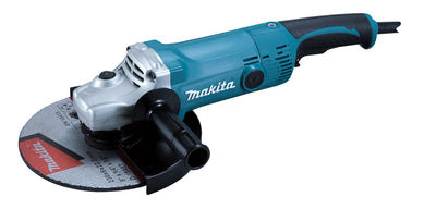 Makita GA9050R Winkelschleifer 230 mm, 2.000 W, Schwarz, Cyan, Silber, (L x B x H) 455 x 250 x 132 mm