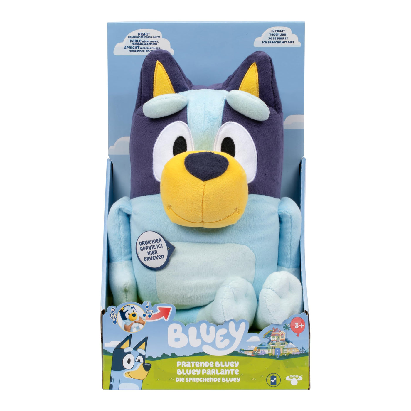 Moose Toys BLUEY Sprechender Plüsch