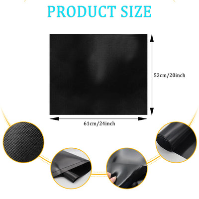 sotode 52x61cm Induktionskochfeld Schutzmatte Große Induction Cooker Silikonmatte Induktion Herdschutz Matte Induktion schutzmatte Wärmeisolierte Pad für Induktionsherd