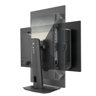 ASUS ROG Strix OLED XG27ACDNG - 27 Zoll WQHD Gaming Monitor - 360 Hz, 0.03ms GtG, G-Sync, FreeSync, AdaptiveSync, DisplayHDR 400 - QD-OLED, 16:9, DP 1.4 DSC, HDMI 2.1, USB-C mit 90W, USB-Hub, Ergo.