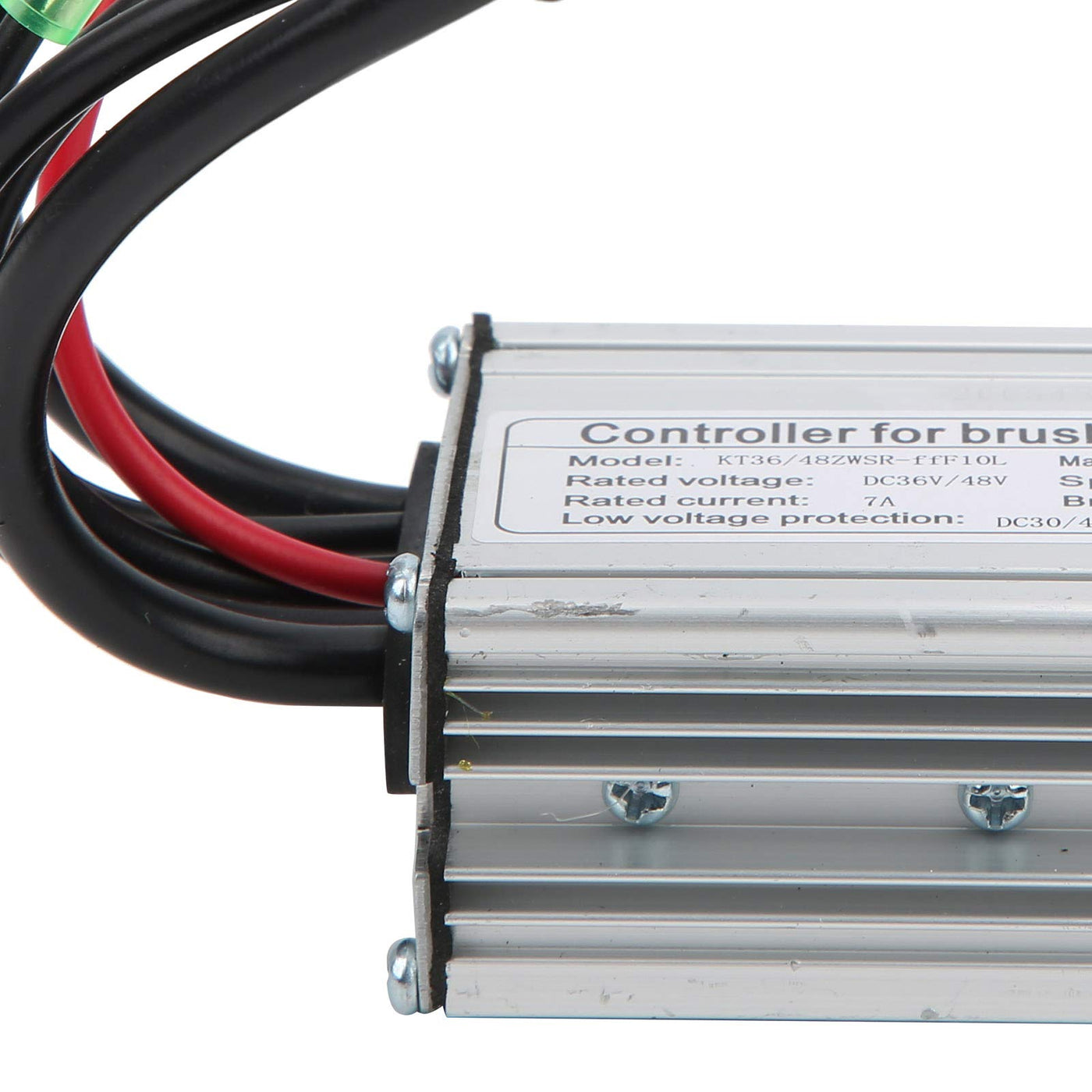 Qukaim Elektrofahrradsteuerung, wasserdicht, Gleichstrommotorsteuerung, 6 Röhren, 36/48 V, KT-15 A, mit Lampenleitung für Elektrofahrrad