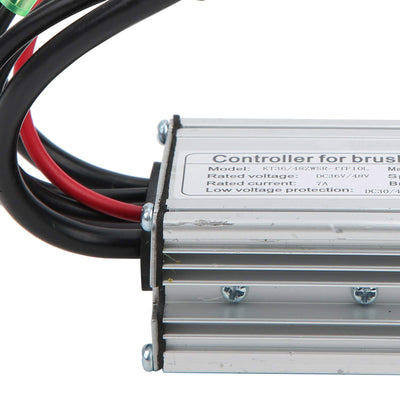 Qukaim Elektrofahrradsteuerung, wasserdicht, Gleichstrommotorsteuerung, 6 Röhren, 36/48 V, KT-15 A, mit Lampenleitung für Elektrofahrrad