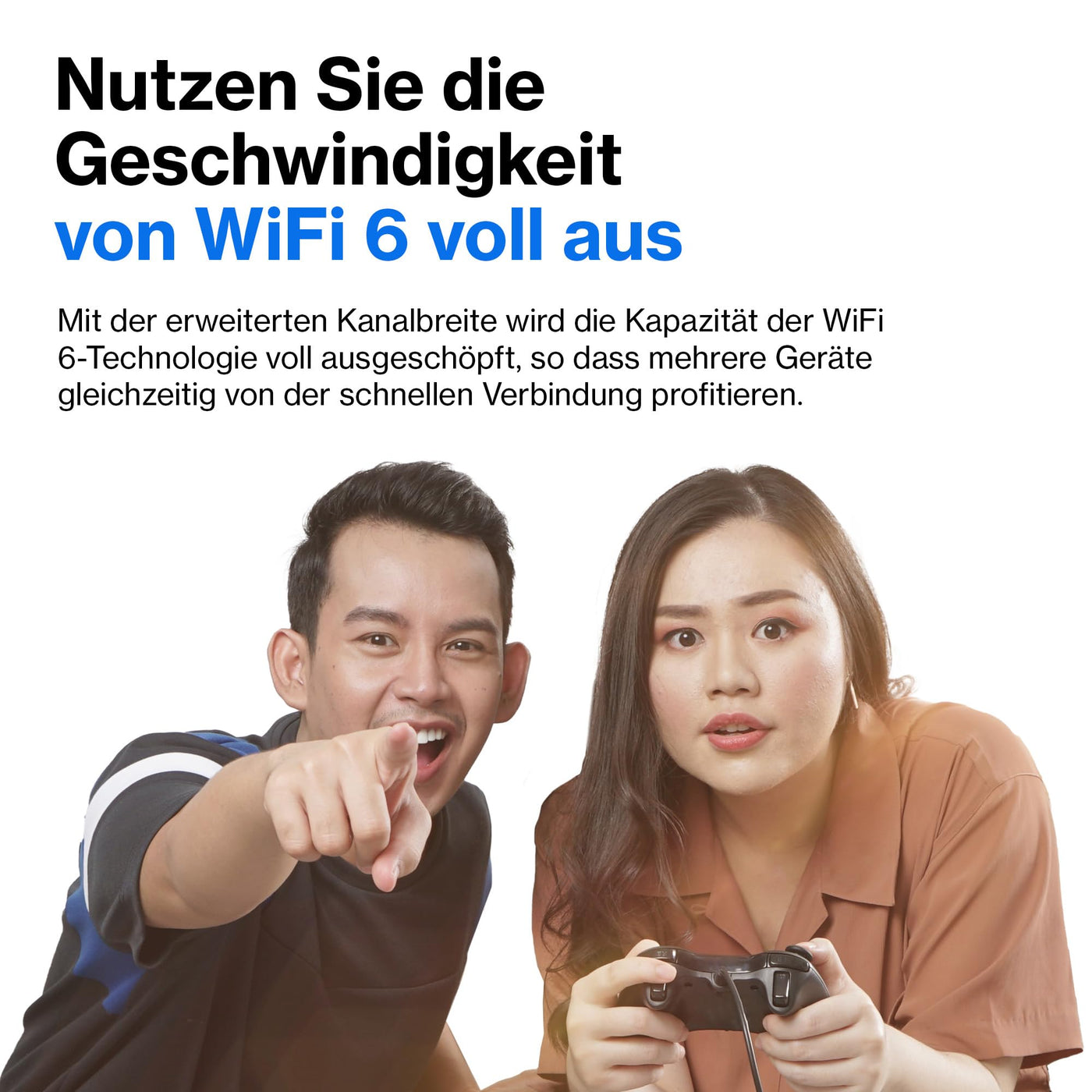 Linksys Velop MX4200 Tri-Band Mesh-WiFi 6-System (AX4200) WLAN-Router mit bis zu 260 m² Funkabdeckung, 3,5-mal schneller, für mehr als 40 Geräte – 1er-Pack, Weiß