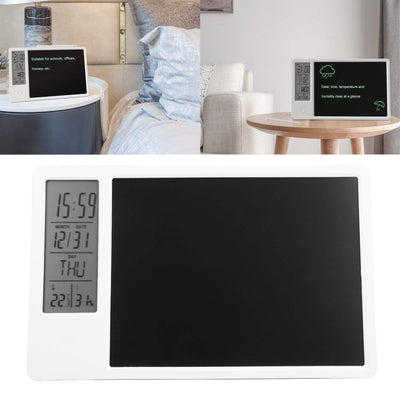 LCD-Schreibtablette mit Stift, elektronischer Desktop-Kalender LCD-Handschrifttafel Typ C Wiederaufladbarer Notizblock mit Digitalfunktion und Alarmfunktion für Schulen, Büros, Privathaushalte