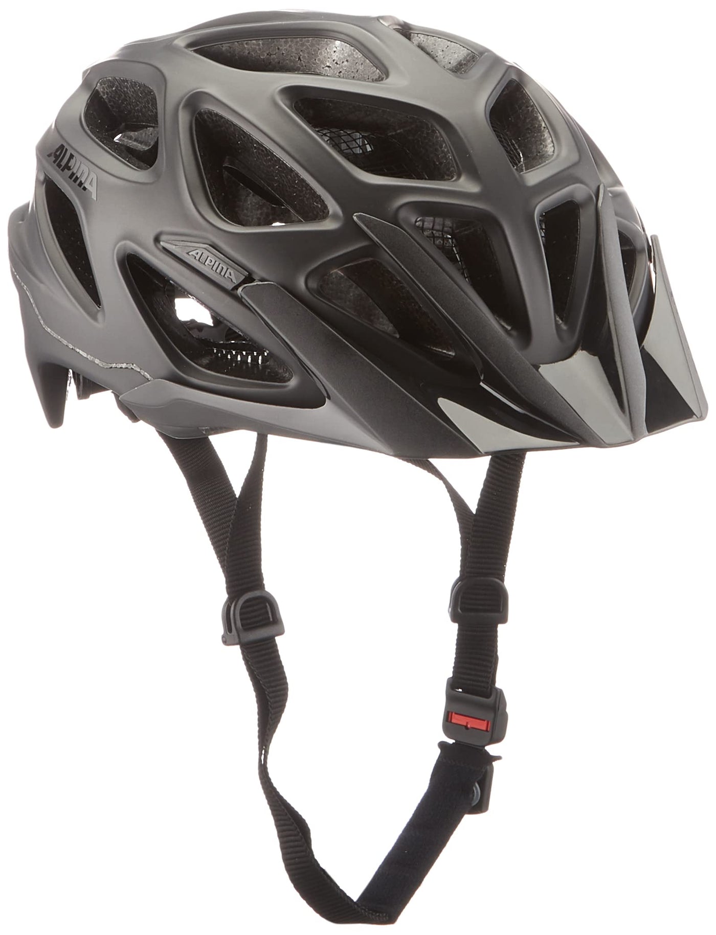 ALPINA MYTHOS 3.0 L.E. - Leichter, Optimal Belüfteter & Anpassbarer Fahrradhelm Mit Antibakteriellen Polstern Für Erwachsene, black matt, 59-64 cm