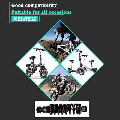 ZECHAO Mountainbike Federstoßdämpfer 125mm,Mountainbike Dämpfer Hinten für Downhill Rennrad MTB Fahrrad Faltrad Stoßdämpfer hinten (Size : 100lbs)