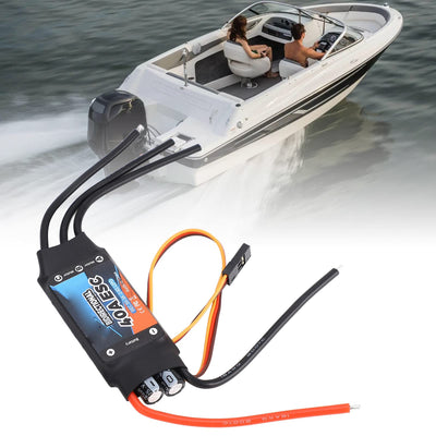 SUNGOOYUE 40A Bidirektionaler Bürstenloser ESC, 2‑6S Elektrischer Geschwindigkeitsregler für RC-Car-Boote