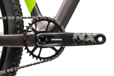 HEAD Unisex - Adult Trenton 1.0 Mountain Bike, Grey Metallic/Green, 53