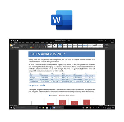 Microsoft Office 2019 Home & Student multilingual | 1 PC (Windows 10) / Mac, Dauerlizenz | Box