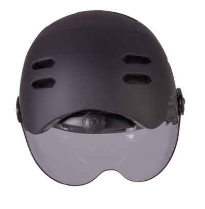 Rucanor Sprint Fahrradhelm (EN 1078 + NTA 8776) - Verstellbar mit Skala - Leichtgewicht - Größe L 58-61 cm - Schwarz - Fahrradhelm - Speed Pedelec - Scooter