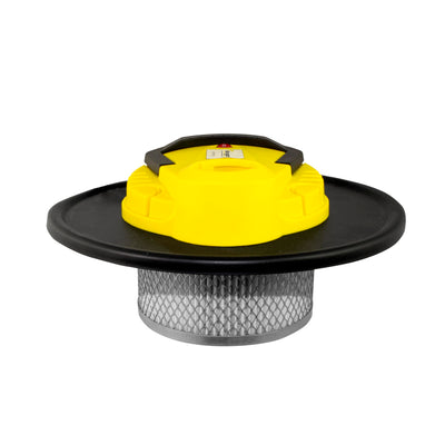 Aschesauger für Kamine, Pellets und Grills - 1.200W Leistung - 20 L Fassungsvermögen - Aus Edelstahl - Inklusive 1m Schlauch und Filterabdeckung - Gebläsefunktion - Dicogar