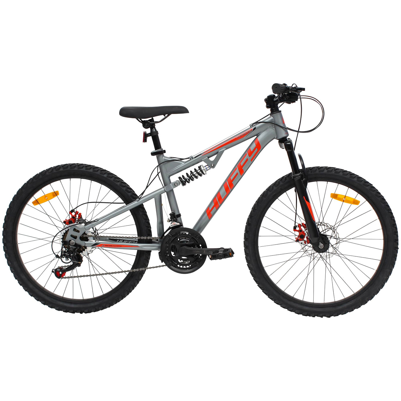 Huffy Marker Mountain Bike 24" - Grau 21-Gang Shimano