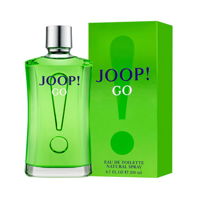 JOOP! Go! Eau de Toilette for him, holzig-fruchtiger Herrenduft, ein Energiekick in Form eines EdT-Sprays, 200ml