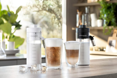 De'Longhi Eletta Explore Perfetto Kaffeevollautomat Milchsystem,heiße und erfrischende Getränke,Kaffeekanne inklusive +Original Wasserfilter Pflege und Schutz der Maschine,optimiert die Kaffeequalität