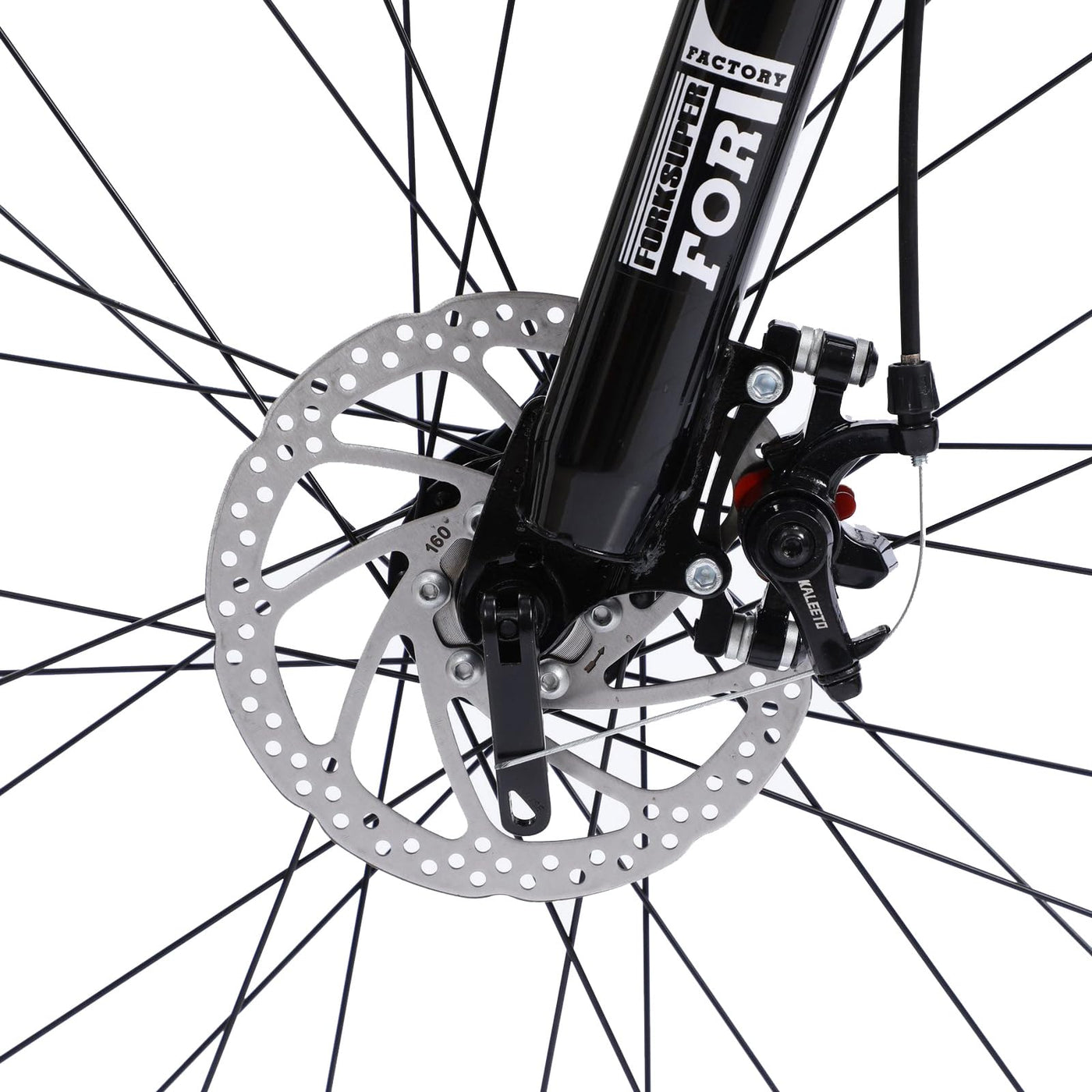 26 Zoll MTB Herrenfahrrad 21 Gang Shimano Schaltung Stahl Diamantrahmen 43 cm Weiss Federgabel Scheibenbremsen Hardtail Mountainbike Fuer Erwachsene