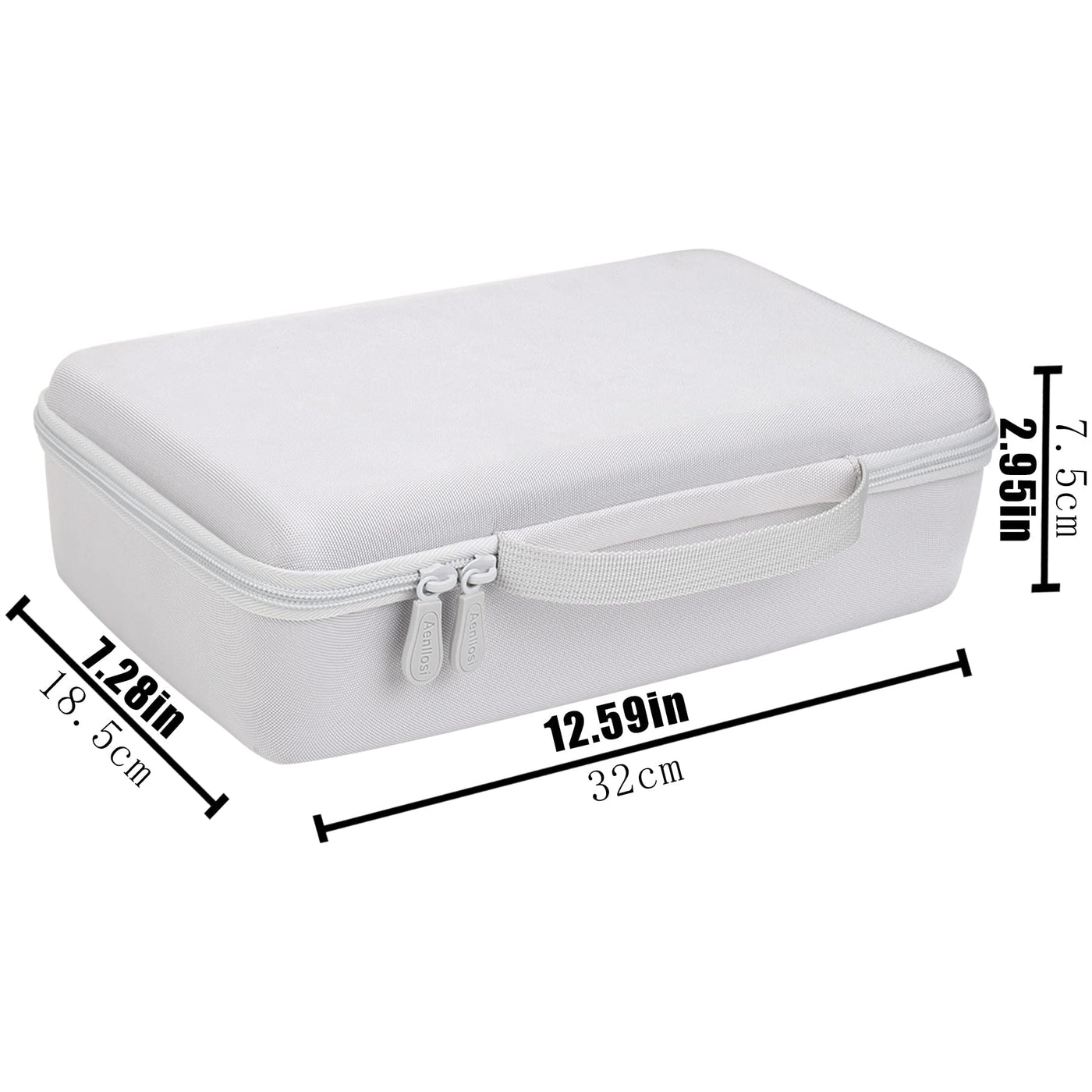 Aenllosi Hart Tasche Hülle für Fujitsu ScanSnap iX1300 Compact Wireless Wi-Fi Dokumentenscanner, Nur Tasche