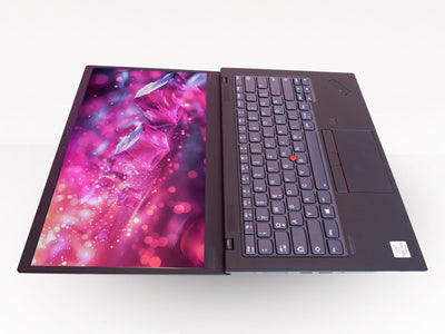 Lenovo ThinkPad X1 Carbon Gen 8. Intel i5 4x1.7 GHz Prozessor, 16 GB Arbeitsspeicher, 256 GB SSD, 14 Zoll Display FullHD 1920x1080 IPS Cam, Windows 11 Pro ZP7 (Generalüberholt)