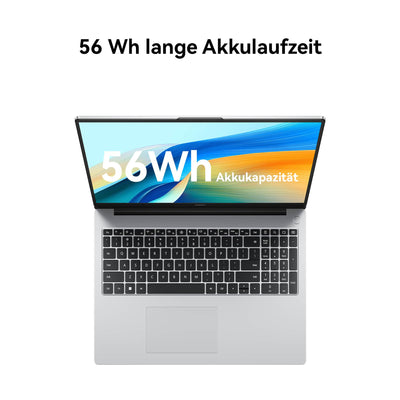 HUAWEI MateBook D 16 2024, 13th Gen Intel Core i5-13420H, 16GB RAM,1T SSD, 16 Zoll FullView Display, 1,72 kg leichten Gehäuse, Windows 11 Home, Space Gray