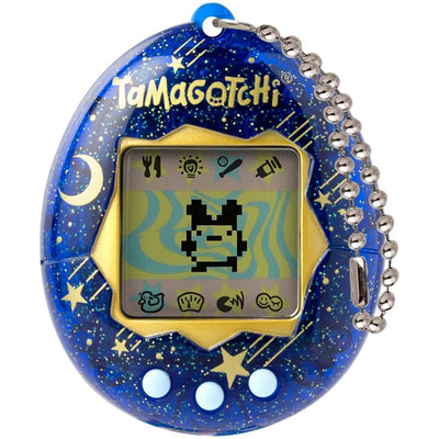 Bandai - Tamagotchi - Tamagotchi Original - Starry Night - Elektronisches virtuelles Tier mit Farbdisplay, 3 Tasten und Spielen - Interaktives Tier auf Deutsch - Kinderspielzeug ab 8 Jahren - 42970