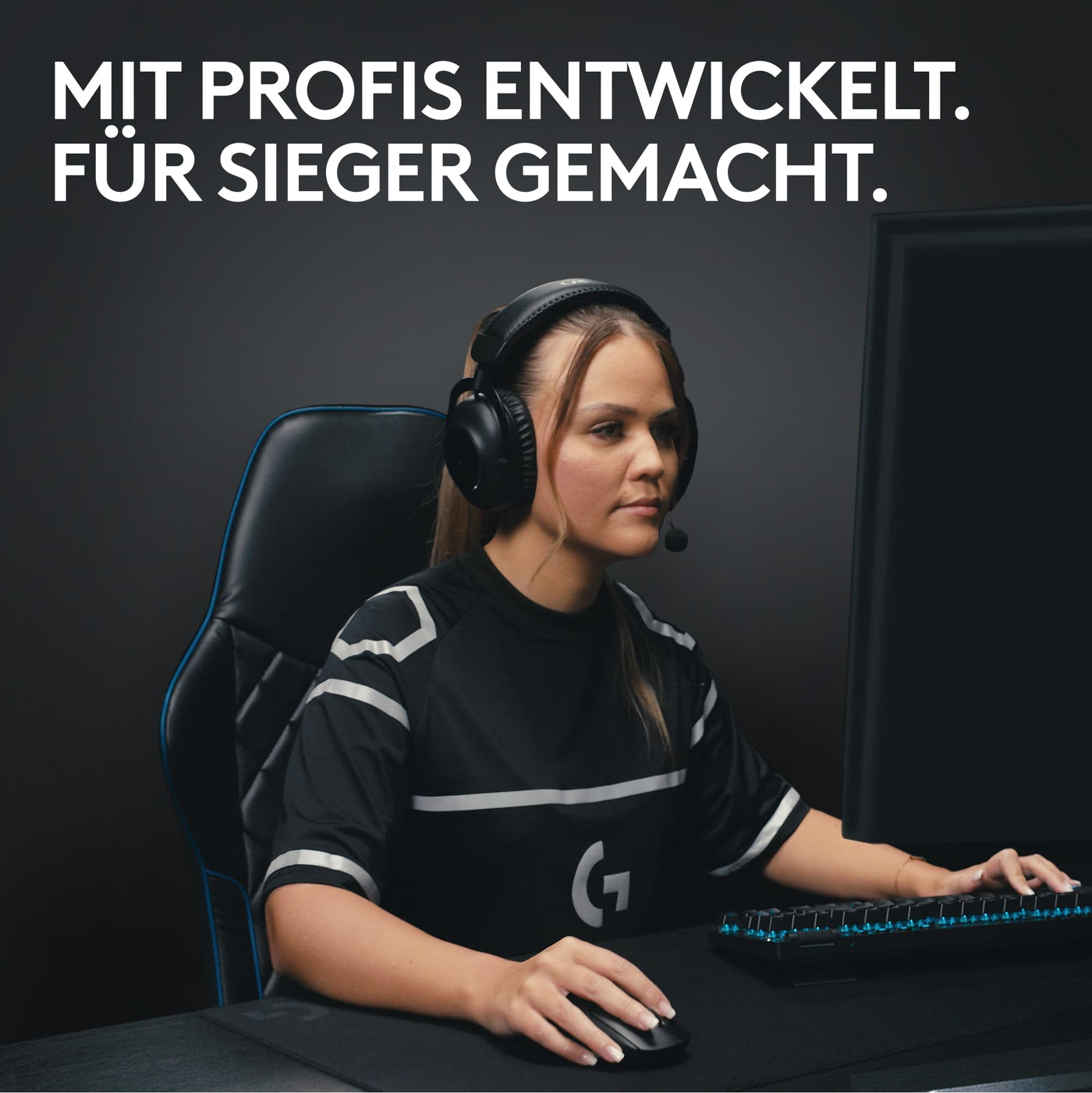 Logitech G PRO X SUPERLIGHT 2 LIGHTSPEED Kabellose Gaming-Maus, West Europa Verpackung, Lightweight, 60g, 8K-Abrufrate, 44K DPI, 5 programmierbare Tasten, USB-C, PC & Mac - Weiß