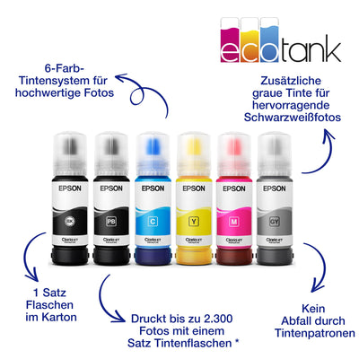 EcoTank ET-8550 DIN-A3+-WLAN-Tintentank-Fotodrucker