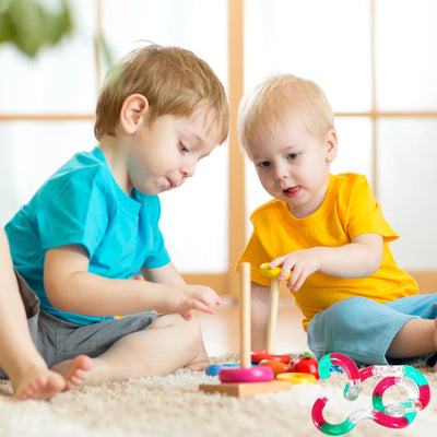 5 Stück Fidget Toys Autism Fingers Tangle Fidget Twister Fidgets Toy Stimming Sensory Stressabbau Erwachsene Anti Stress Spielzeug Kinder Skills Panikattacken für Erwachsene und Kleinkinder