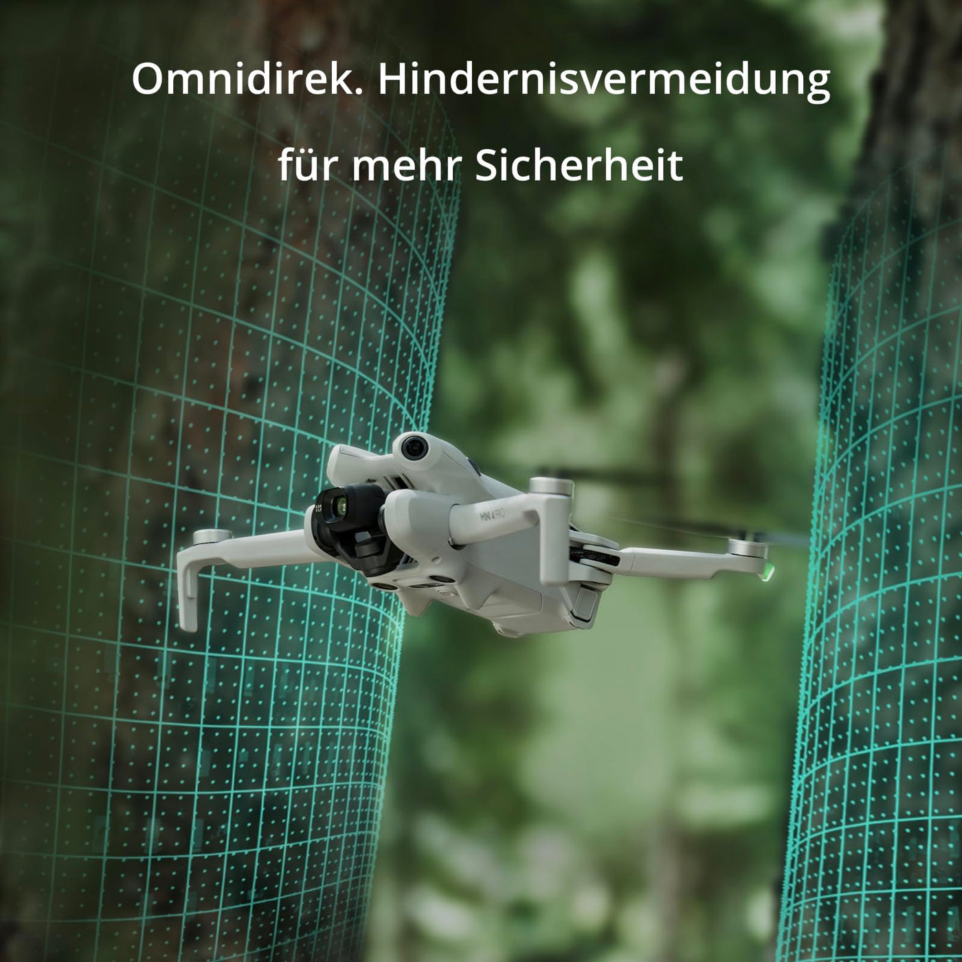 DJI Mini 4 Pro Fly More Combo mit DJI RC 2 Fernsteuerung (Bildschirmfernsteuerung), faltbare Mini-Drohne mit 4K-Kamera, unter 249g, 34 Minuten Flugzeit, 2 zusätzliche Akkus, Klasse-C0