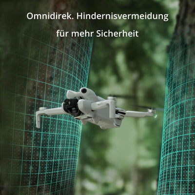 DJI Mini 4 Pro Fly More Combo mit DJI RC 2 Fernsteuerung (Bildschirmfernsteuerung), faltbare Mini-Drohne mit 4K-Kamera, unter 249g, 34 Minuten Flugzeit, 2 zusätzliche Akkus, Klasse-C0