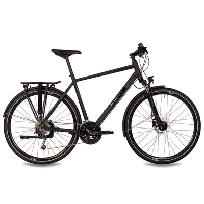 Airtracks Herren Trekking Fahrrad 28 Zoll Trekkingbike TR.2855 Trekkingrad City Bike Shimano Deore 27 Gang M592 Kettenschaltung Nabendynamo Herren - 56cm Körpergröße 175-185cm