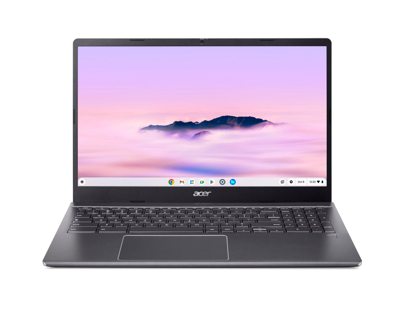 Acer Chromebook Plus 515 (CBE595-2-316V) Laptop, Google ChromeOS Core, 15,6" FHD IPS Display, Intel Core i3-1215U, 8 GB RAM, 128 GB SSD, Intel UHD Grafik, grau