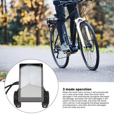 BuyWeek Elektrofahrrad Bürstenloser Motor Controller Kit, 36V 48V 60V 1000W 38A 3 Modus Sinuswellen Controller M5 LCD Anzeigefeld Kit für E-Bike Elektroroller