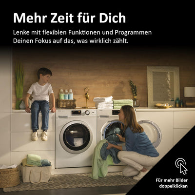 Haier SERIE 636 HW100-BP14636N I Frontlader Waschmaschine 10kg I Washing Machine mit A-Effizienz, 1.400 U/Min. & sparsamem Inverter-Motor I Inkl. Vollwasserschutz, Dampffunktion & Mengenautomatik