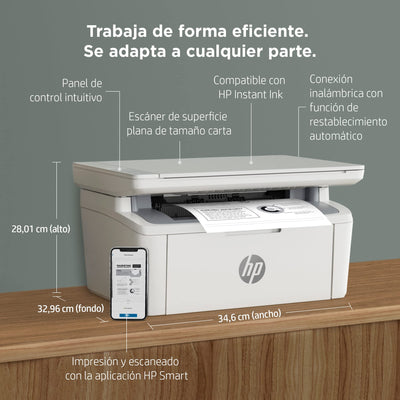 HP Monochrom Drucker Laserjet M140w MFP, A4, weiss