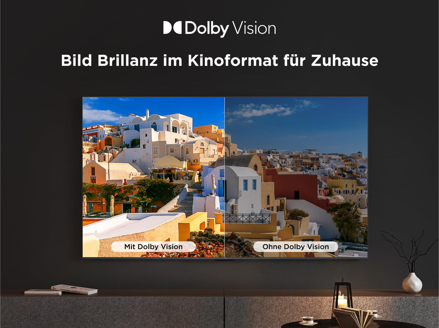 TCL 55PF650A 55-Zoll 4K Ultra HD, HDR TV, Smart LED Fire TV (Dolby Vision, Dolby Atmos, DTS, HDR 10, Alexa integriert, Airplay2, Miracast)