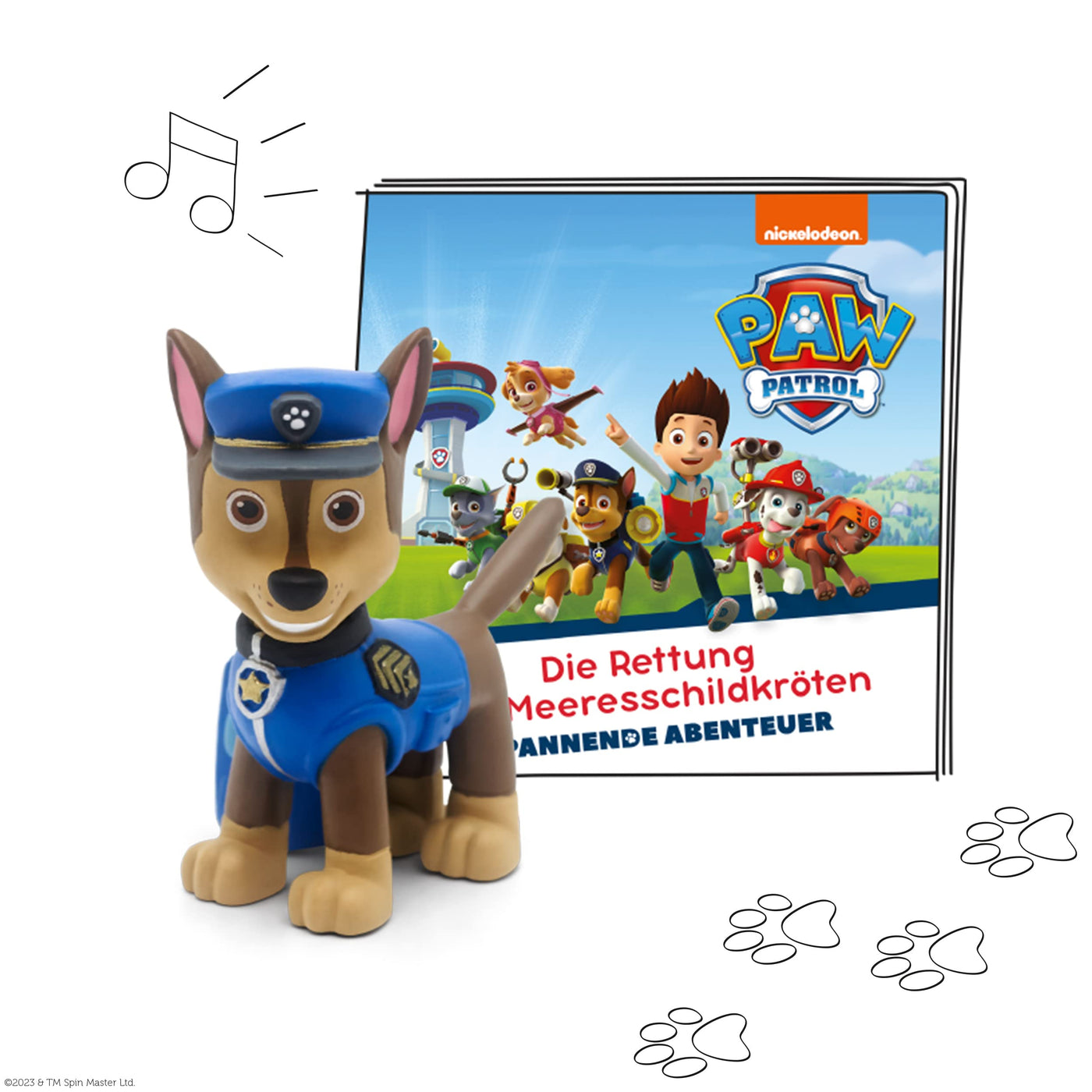 tonies Hörfiguren Bundle für Toniebox, 4 x PAW Patrol Figur, jeweils 4 spannende Geschichten für Kinder ab 3 Jahren