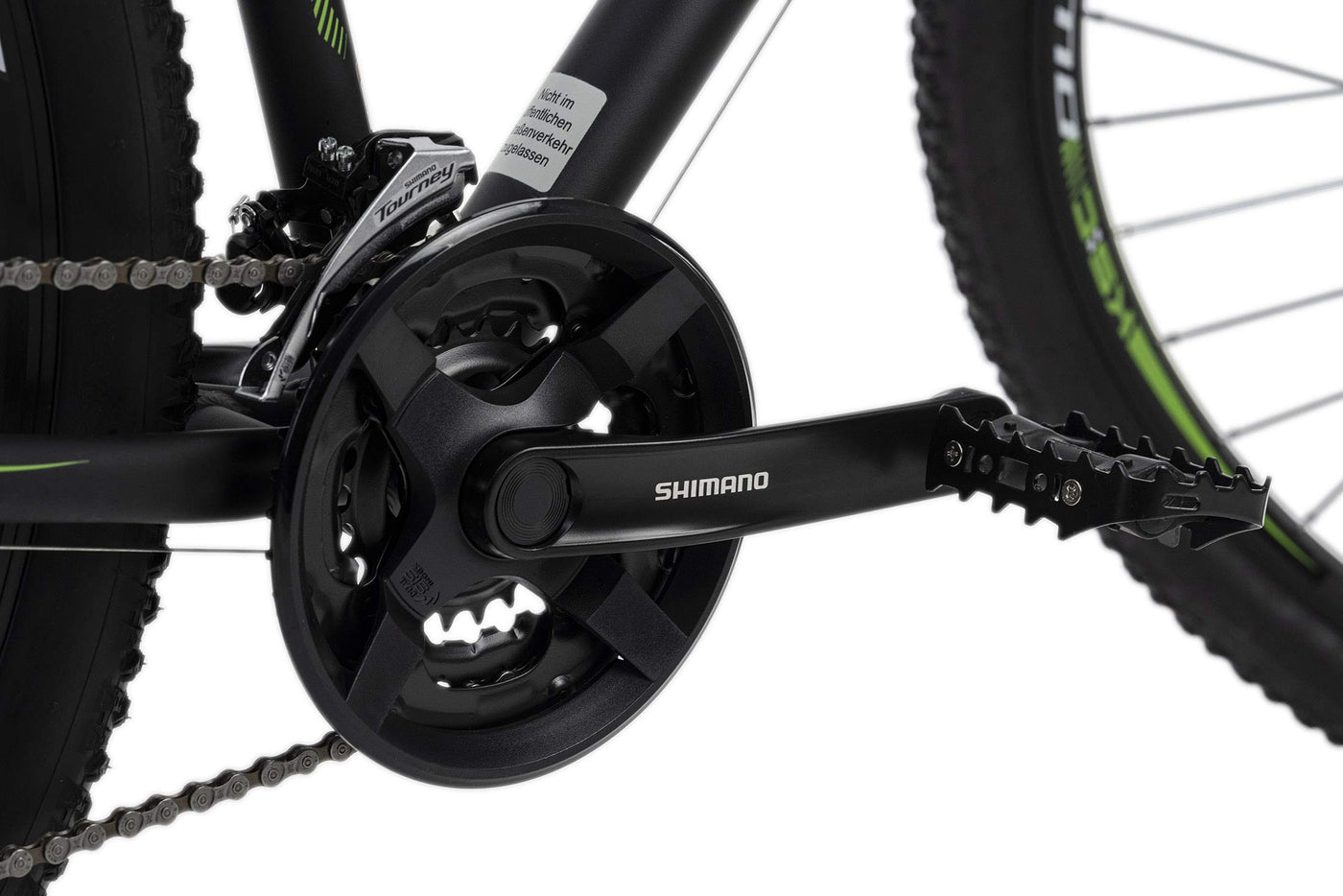 KS Cycling Mountainbike Hardtail 29'' Xceed schwarz-grün RH 46 cm