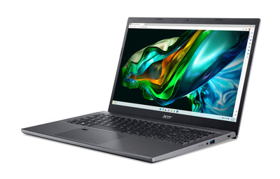 Acer Aspire 5 (A515-57-58LU) Laptop | 15, 6 FHD Display | Intel Core i5-1235U | 16 GB RAM | 512 GB SSD | Intel Iris Xe Graphics | Windows 11 | QWERTZ Tastatur | grau