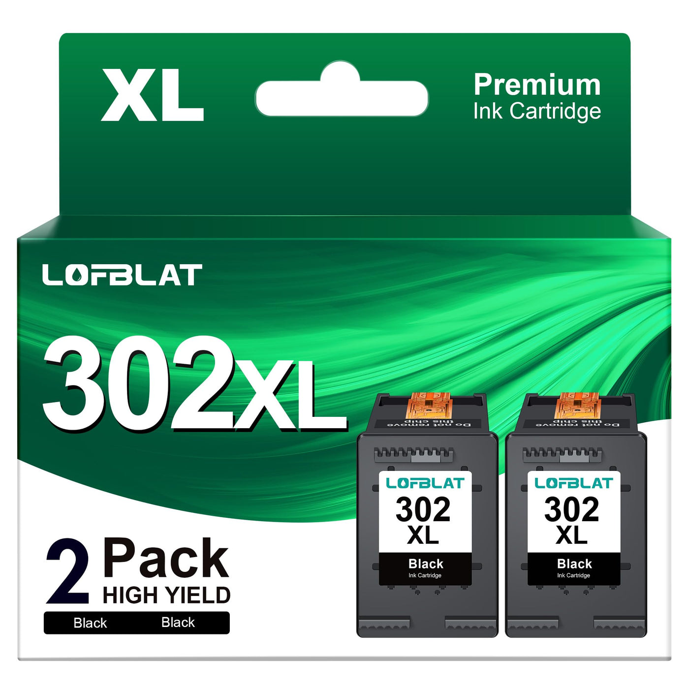 LOFBLAT 302 302 XL Multipack Druckerpatronen Schwarz Ersatz für HP 302 XL patronen 302XL für HP Envy 4525 4520 4522 4527 DeskJet 3630 3636 3638 3639 1110 2130 3633 OfficeJet 3831 3830 3833 5220 5230
