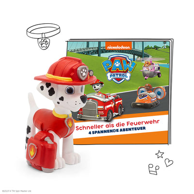 tonies Toniebox Extrapack – Toniebox Starterset Blau + 3 Hörfiguren, Toniebox Blau mit passendem Kreativ 3 x Paw Patrol Kinder ab 3 Jahren