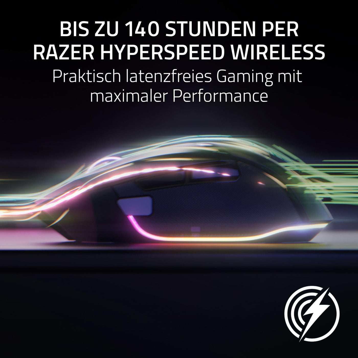 Razer Basilisk V3 Pro 35K - Vollständig anpassbare kabellose ergonomische Gaming-Maus mit Chroma RGB - 35K optischer Sensor (konfigurierbares Rad, 1K Hz Polling-Rate, 13 anpassbare Tasten) Schwarz