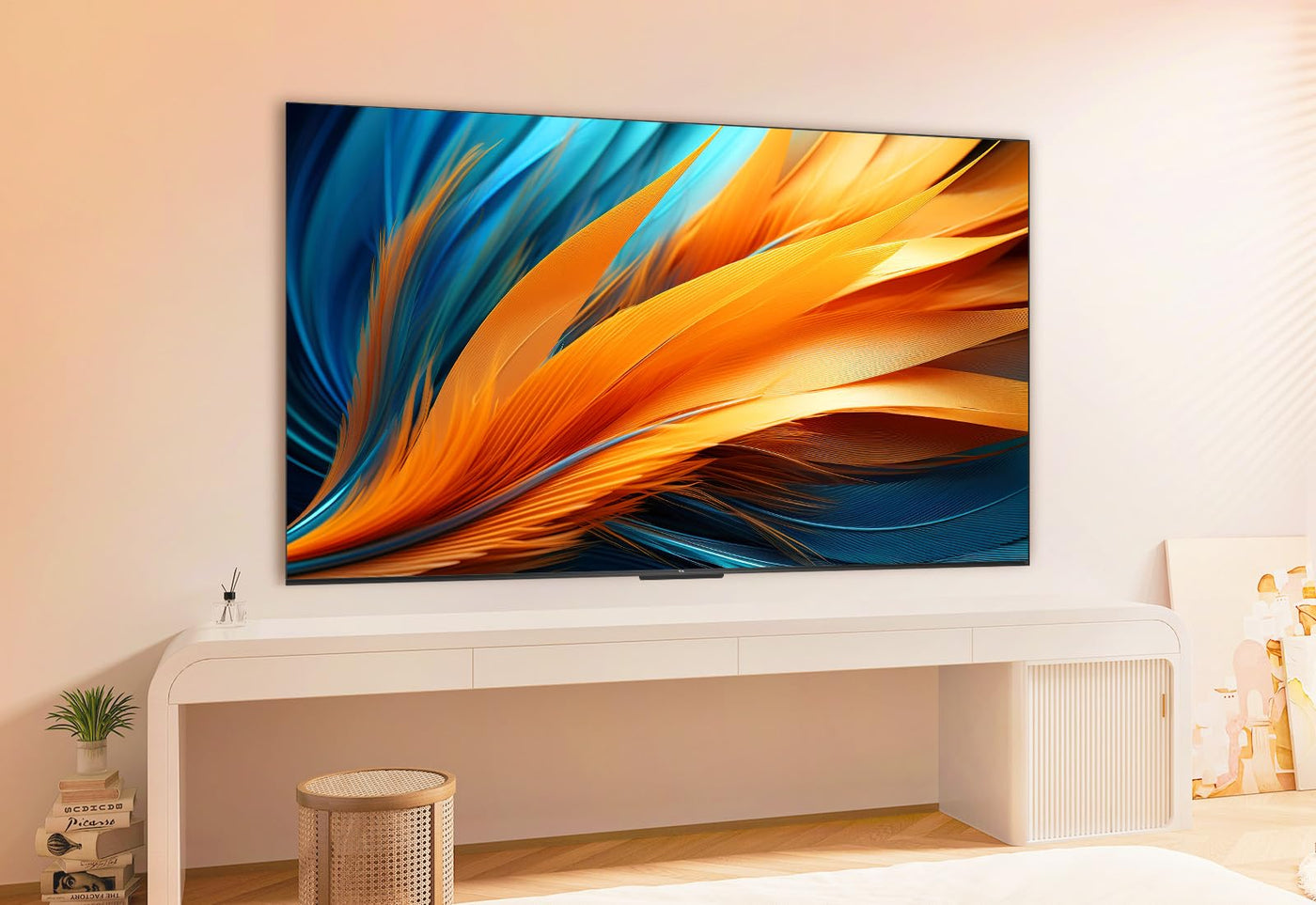 TCL 50PF650 50-Zoll 4K Ultra HD, HDR TV, Smart LED Fire TV (Dolby Vision, Dolby Atmos, DTS, HDR 10, Alexa integriert, Airplay2, Miracast)