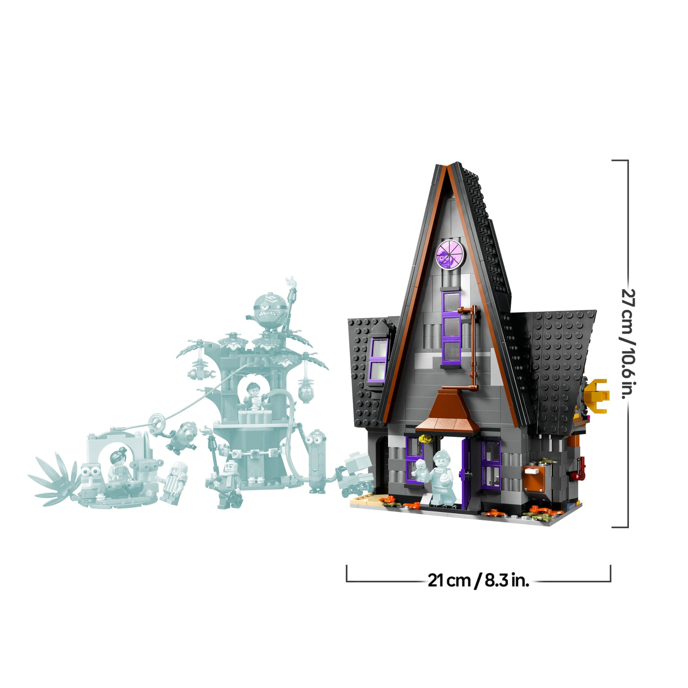 LEGO Ich – Einfach unverbesserlich 4 Familienvilla von Gru und den Minions, Film-Spielset zu Ich – Einfach unverbesserlich 4, Kinderspielzeug, Geschenk für Jungen und Mädchen ab 8 Jahren 75583