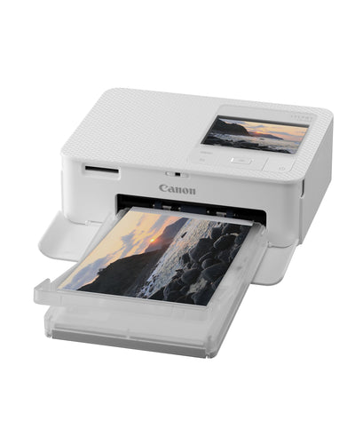 Canon SELPHY CP1500 Kompakter Fotodrucker – Drahtloses Drucken, Langlebige Fotos, USB-C & SD-Kartenanschluss – Perfekt für Scrapbooks und Fotoalben (Weiß)