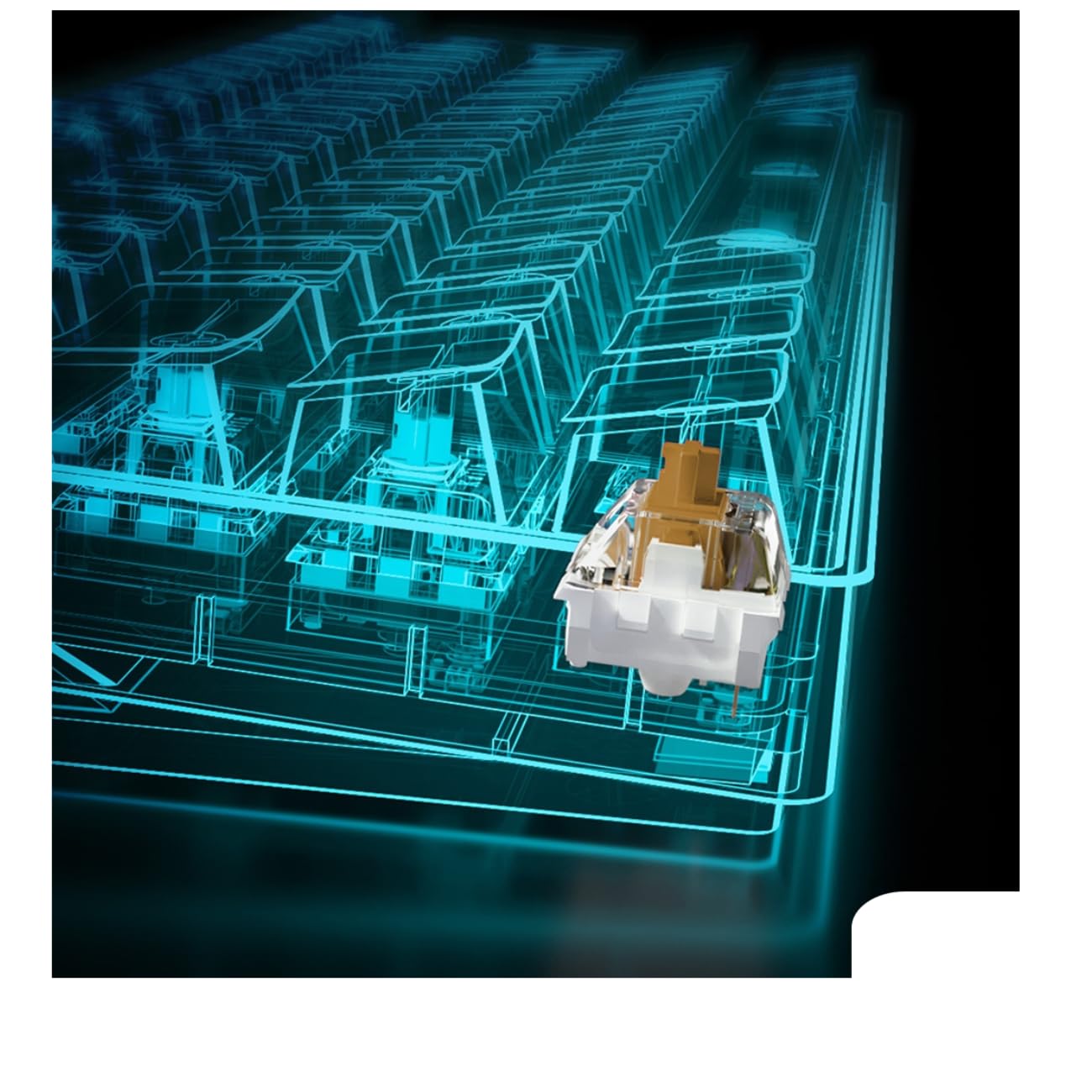 Sharkoon, usb, Skiller SGK50 S4 wh Kailh Brown, Gaming-Tastatur, weiß