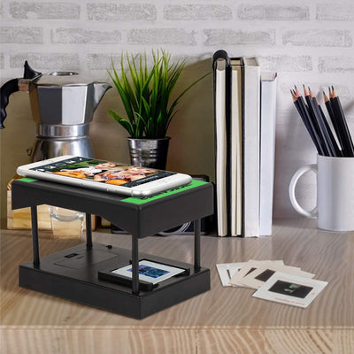 Mobile Film Scanner 35mm, Positiv- und Negativ-Diascanner, Dias und Negative zu Hause mit dem eigenen Smartphone digitalisieren, Dias selbst digitalisieren