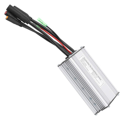 Keenso Controller, Elektrofahrrad Universal KT‑22A Wasserdichter 36V /48V Controller mit Licht Kabel für 36V / 48V 500W/750W Bürstenlosen Motor