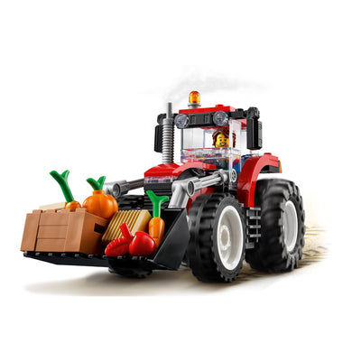 LEGO 60287 City Traktor Spielzeug, Bauernhof Set mit Minifiguren und Tierfiguren, toll als Geschenk für Jungen und Mädchen ab 5 Jahren
