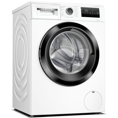 BOSCH WAN28127 Waschmaschine Serie 4, Frontlader mit 8kg Fassungsvermögen, 1400 UpM, Iron Assist, Active Water Plus, EcoSilence Drive, Speed Perfect, Weiß, 60cm
